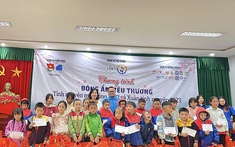 'Đông ấm yêu thương' đến với học sinh Chiềng Nơi