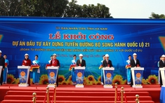 Hà Nam khởi công tuyến đường bộ kết nối các khu vực di sản