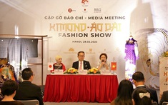 Kimono – Aodai Fashion Show: Chương trình giao lưu văn hóa nghệ thuật kỷ niệm 50 năm quan hệ Việt Nam – Nhật Bản