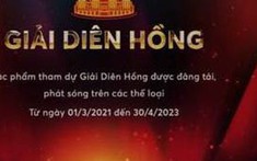 Giải Diên Hồng sẽ được trao vào ngày 10/6