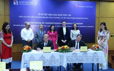 Ký kết Biên bản ghi nhớ hợp tác giữa Cục Xúc tiến thương mại và Tập đoàn Messe Frankfurt (Đức)