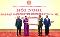 Công bố Quy hoạch tỉnh Thái Nguyên thời kỳ 2021 - 2030, tầm nhìn đến năm 2050