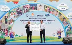 Năm 2023, sẽ có 17.000 trẻ em tại 15 tỉnh thành được Vinamilk hỗ trợ uống sữa hoàn toàn miễn phí