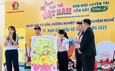 Hơn 300 học sinh THCS tỉnh Kiên Giang tham gia Ngày hội “Tư vấn, hướng nghiệp và trải nghiệm nghề nghiệp”