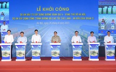 Thủ tướng: Phải 'vượt nắng thắng mưa, thực hiện 3 ca 4 kíp' triển khai đường Vành đai 4 - Vùng Thủ đô Hà Nội