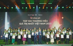 Công bố bảng xếp hạng Top 100 thương hiệu giá trị nhất Việt Nam 2023