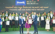 Giá trị thương hiệu Vinamilk thăng hạng đạt 3 tỷ USD, khẳng định vị trí dẫn đầu ngành thực phẩm