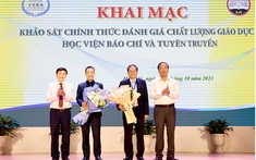 Khai mạc khảo sát chính thức đánh giá chất lượng giáo dục Học viện Báo chí và Tuyên truyền