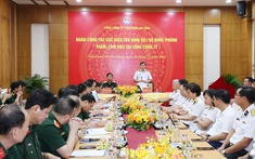 Đoàn công tác Cục Điều tra hình sự Bộ Quốc phòng thăm và làm việc tại Tổng công ty Tân Cảng Sài Gòn