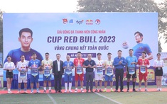 Khai mạc vòng chung kết Giải bóng đá Thanh niên công nhân Cup Red Bull 2023