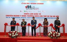 150 doanh nghiệp tham gia Triển lãm Vietnam Medipharm Expo 2023 lần thứ 29 tại Hà Nội