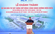 Thủ tướng Phạm Minh Chính tuyên bố khánh thành 4 dự án giao thông quan trọng