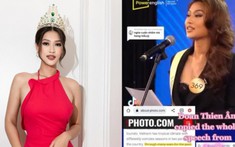 Hoa hậu Thiên Ân bị tố đạo văn, copy bài viết trên mạng mang đi thi Miss Grand Vietnam?