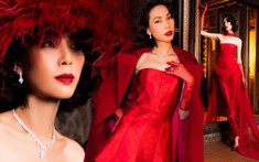NTK Nguyễn Minh Công nhuộm đỏ đầu năm với BST Nụ tầm xuân trong gió: 'NTK công chúa' đã trưởng thành