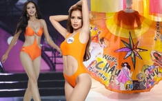 Ngọc Châu bật mí màu sắc bikini tại Miss Universe 2022, được khen ngợi vì áo choàng quá ấn tượng