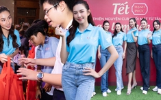 Thùy Tiên cùng dàn chị em hoa hậu mang Tết hạnh phúc đến hơn 500 trẻ em khó khăn ở TPHCM