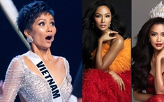 Góc truyền may mắn: Cùng một kiểu tạo dáng, liệu Ngọc Châu có nhận vía Top 5 Miss Univesre từ H'Hen Niê?