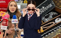 Phú bà Anne đã lên đường sang Mỹ, mang theo cả hành lý trang sức hơn 30 triệu đô để 'chặt' thí sinh?