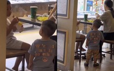 Phụ huynh nhận bình luận tiêu cực khi trách móc người lạ ở bàn kế bên không cho con mình “ăn ké”