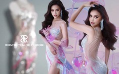 Ngọc Châu tung váy dạ hội lấy cảm hứng từ hoa sen trước thềm bán kết Miss Universe 2022: Netizen khen hay chê?