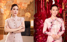 Hoa hậu Thu Hoài đẹp cuốn hút với mọi phong cách trong bộ ảnh đầu năm mới