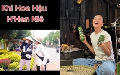 Gặp lại bạn cũ khi du xuân, H’Hen Niê được khen ngợi nhờ phản ứng tinh tế