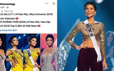 'Lọ lem châu Á' H'Hen Niê tiếp tục được Missosology gọi tên: Top 5 Miss Universe 2018 chưa hết hot sau 5 năm