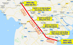 Tháng 5/2023 sẽ khởi công cao tốc Châu Đốc – Cần Thơ – Sóc Trăng đoạn qua Hậu Giang