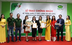 Nhatviet Logistics đạt chứng nhận hệ thống quản lý chất lượng ISO 9001:2015