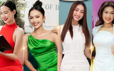 Ngọc Châu - Lương Thùy Linh - Thiên Ân - Bảo Ngọc hội ngộ: Nhan sắc ai hơn ai?