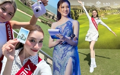 Thanh Thanh Huyền vừa đi thi vừa làm MC tại Miss Charm 2023: Lựa chọn quá đúng đắn!