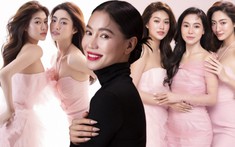 'Bà trùm hoa hậu' Phạm Kim Dung đọ sắc cùng 2 'con gái cưng' Lương Thùy Linh - Thiên Ân