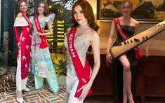 Thanh Thanh Huyền mang đàn tranh vào vòng thi phỏng vấn kín Miss Charm: 'Chơi trội' có thành công?
