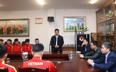 U20 Việt Nam đón vị khách đặc biệt trước thềm giải Châu Á