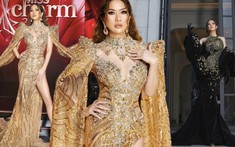 Giám khảo Mimi Morris diện váy tiền tỷ, cùng con trai 'soái ca nhí' chiếm spotlight chung kết Miss Charm 2023