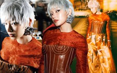 Châu Bùi diện thiết kế lấy cảm hứng từ vùng núi Tây Bắc, mở màn Milan Fashion Week 2023