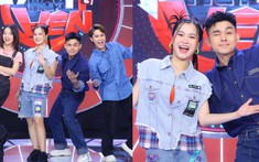 Lâm Vỹ Dạ - Jun Phạm lần đầu song kiếm hợp bích, dẫn dắt gameshow 'Hay hay hên'