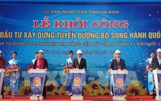 Hà Nam khởi công tuyến đường bộ song hành Quốc lộ 21