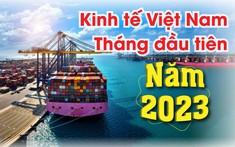 Kinh tế Việt Nam tháng đầu tiên năm 2023