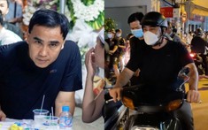 MC Quyền Linh đi dép tổ ong giản dị, lặng lẽ đến viếng đám tang nghệ sĩ Vũ Linh