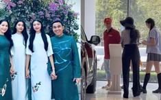 MC Quyền Linh ăn mặc giản dị, đi dép tổ ong cùng gia đình 'chốt đơn' xế hộp tiền tỷ