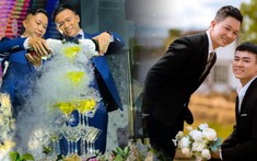 Cặp đôi LGBT tổ chức đám cưới ngọt ngào, hạnh phúc khi được bố mẹ đồng thuận