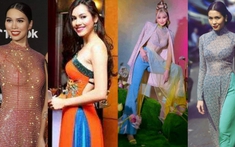 Diện áo dài phá cách: Hà Anh vướng án phạt vì phản cảm, Ngọc Châu nhận chỉ trích nặng nề