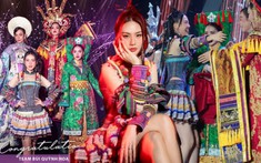 Tập 6 MIQVN: Tôn vinh truyền thống 3 miền, team Quỳnh Hoa chiến thắng thử thách diễn trang phục dân tộc