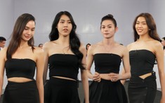 Top 12 Miss International Queen Vietnam để lộ nhan sắc thật khó tin trong vòng phòng vấn căng thẳng