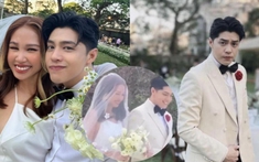 Sự thật sau hình ảnh Noo Phước Thịnh điển trai như chú rể, khoác tay gái lạ bước vào lễ đường