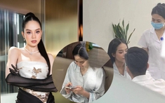 Lộ ảnh hoa hậu Thanh Thủy tại thẩm mỹ viện sau loạt nghi vấn can thiệp 'dao kéo'