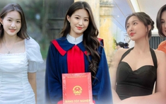 Ngỡ ngàng con gái 'hoa khôi bóng chuyền' Kim Huệ đẹp như hoa hậu