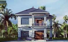 Top 10 mẫu biệt thự 2 tầng mái Nhật đẹp theo xu hướng 2023