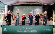 Masterise Homes cất nóc dự án LUMIÈRE Riverside
